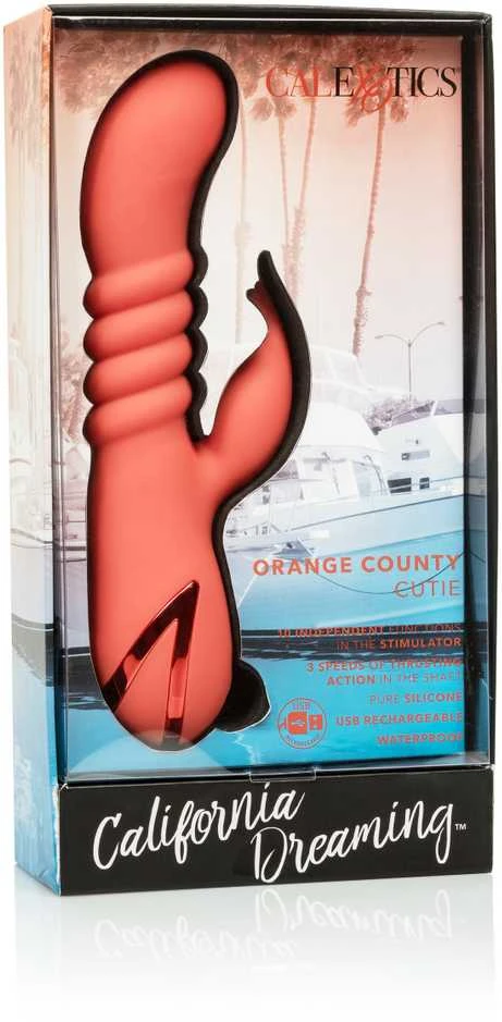Calexotics Vibrator-Oranžinis County Cutie