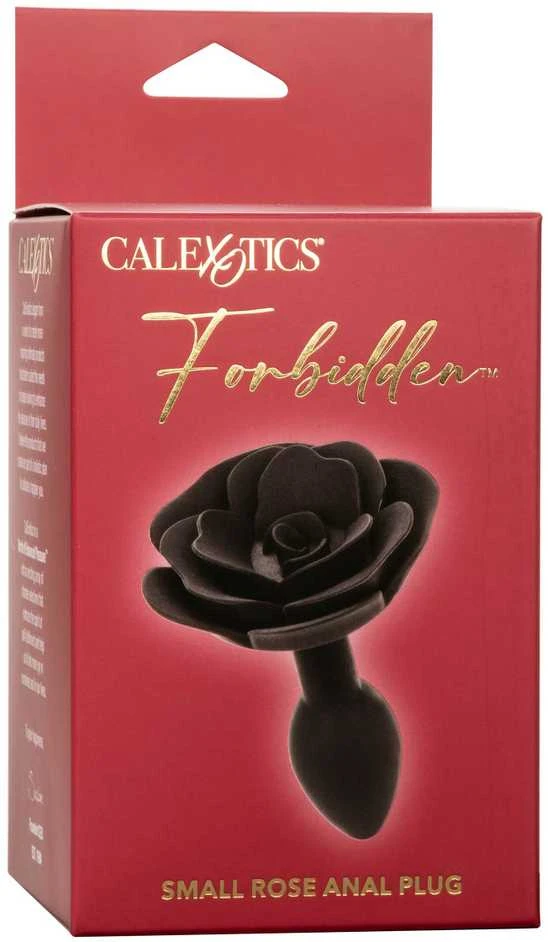 Calexotics rožės formos analinis kaištis pakuotėje