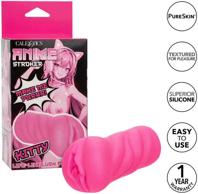Calexotics Rožinė Stroker Kitty Rožinė