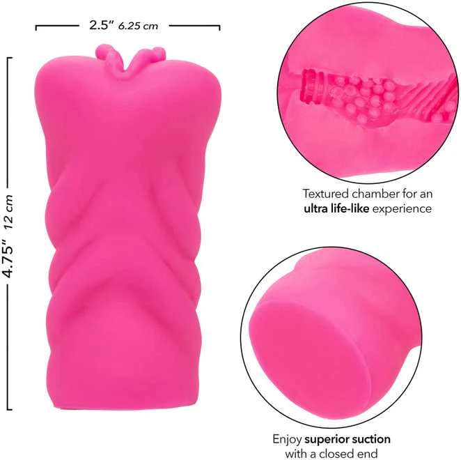 Calexotics Rožinė Stroker Kitty Rožinė