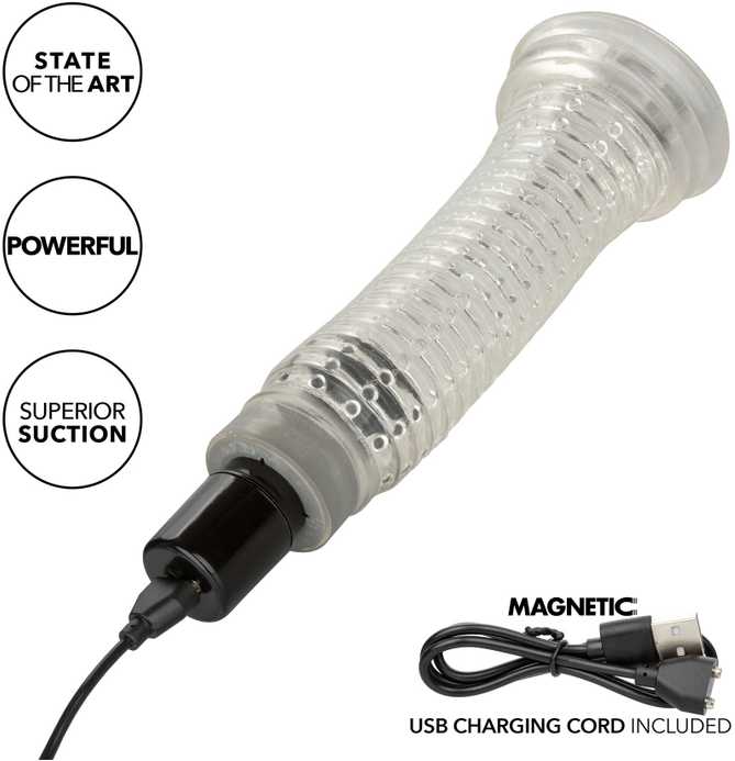 Calexotics Vibro Air Pump Juodas
