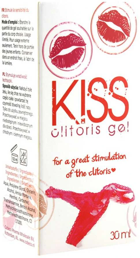 Cobeco Kiss klitorio gelis 30ml natūralus