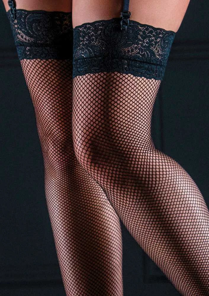 Daring Intimates Tinklinės kojinės su nėriniais