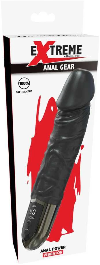 Hidden Desire Anal Power Vibrator Juodas