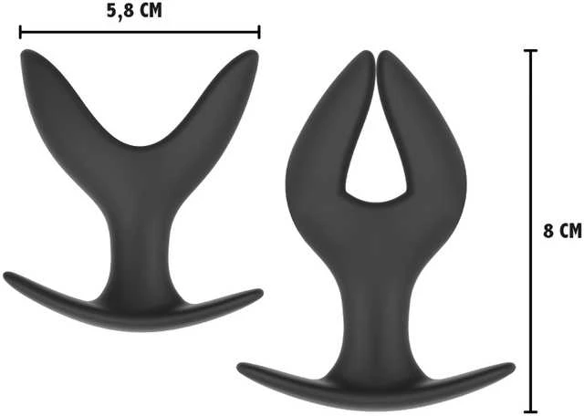 Hidden Desire Anchor Plug S Juodas