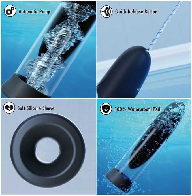 Hidden Desire Fusion X automatinis vandens penio siurblys