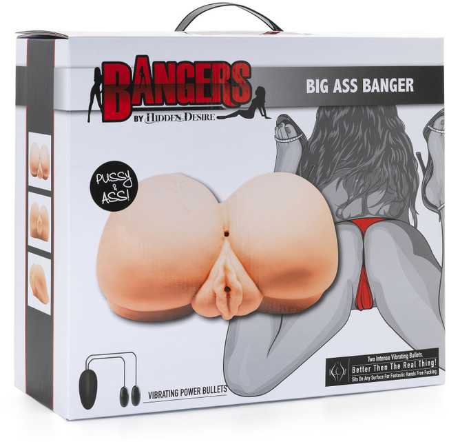 Hidden Desire Masturbator-Big Ass Banger Vibr.