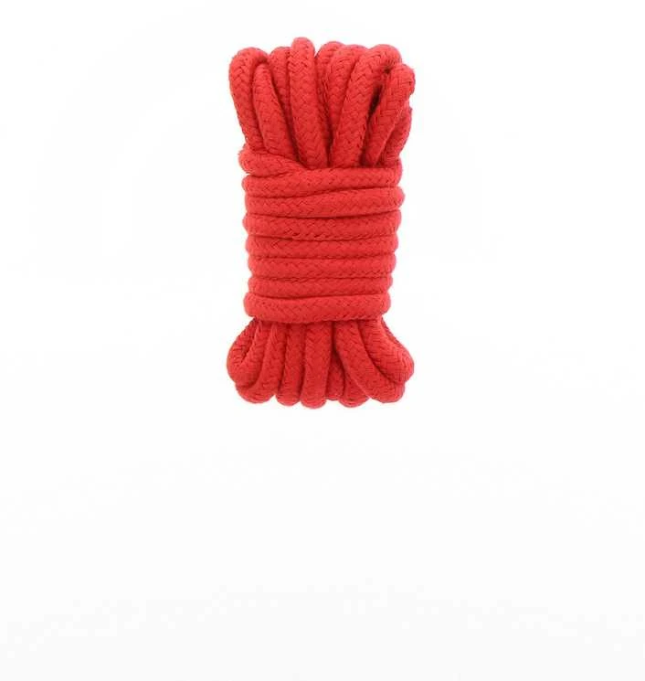 Raudona bondage virvė 5m