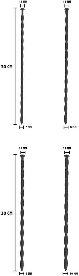 Hidden Desire Penis Dilator Set Large 4 pcs