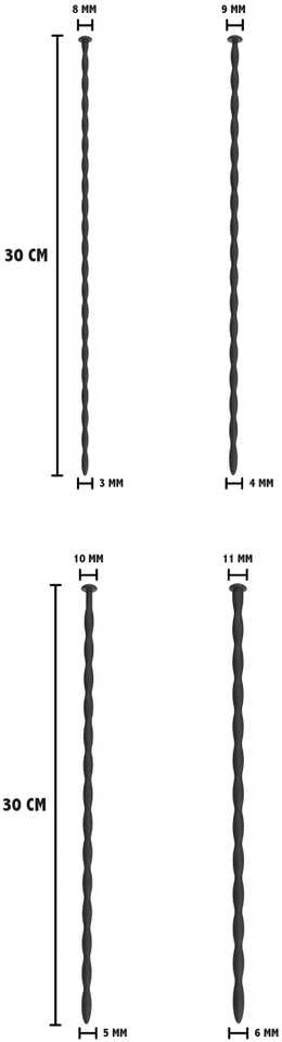 Hidden Desire Penis Dilator Set Small 4 pcs