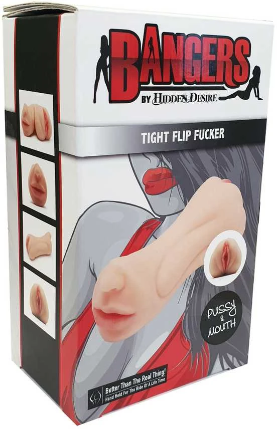 Hidden Desire Tight Flip Fucker Pussy/Mouth Šviesus odos atspalvis