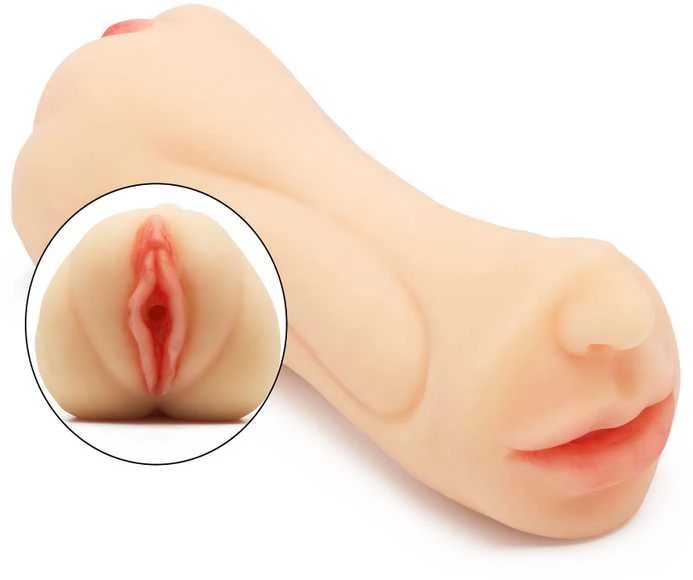 Hidden Desire Tight Flip Fucker Pussy/Mouth Šviesus odos atspalvis