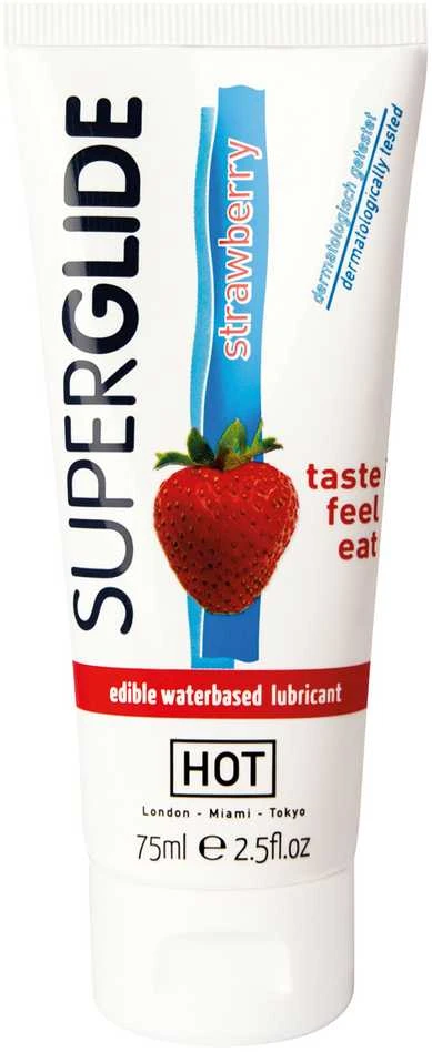HOT Superglide valgomasis lubrikantas vandens pagrindu