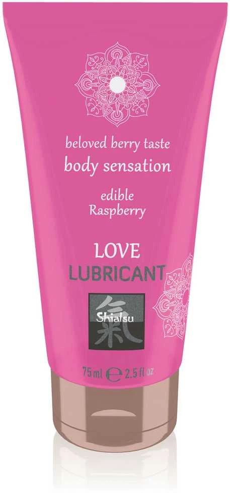 Hot Edible skonio drėkinamasis lubrikantas 75ml aviečių
