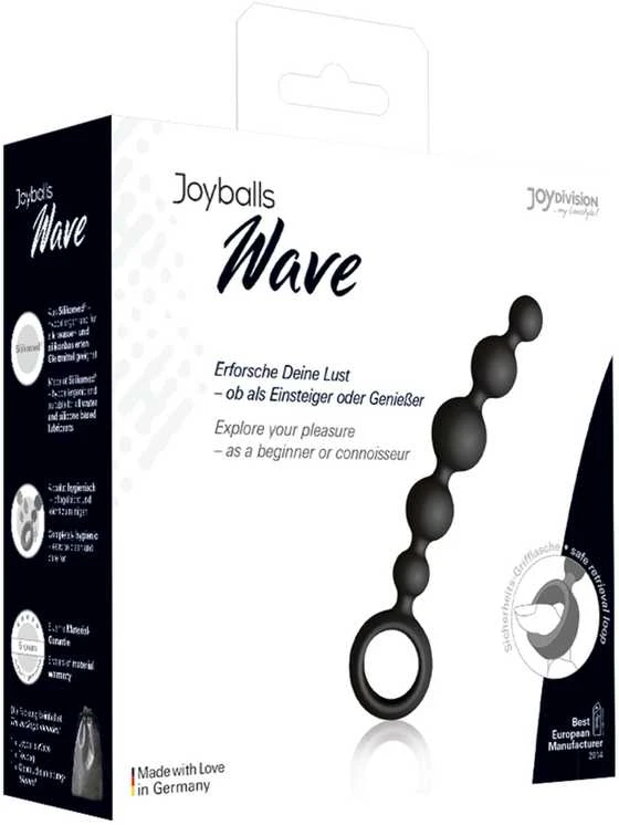 Joydivision - Joyballs Anal Wave Short Juodas