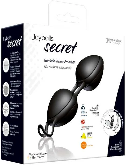 Joydivision Joyballs Joydivision Kegel orgazmo kamuoliukai, skirti seksui nešioti makštyje