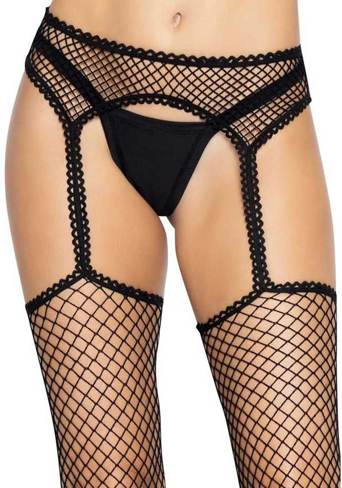 Leg Avenue Europe Leg Avenue Tinklinės kojinės su petnešėlėmis