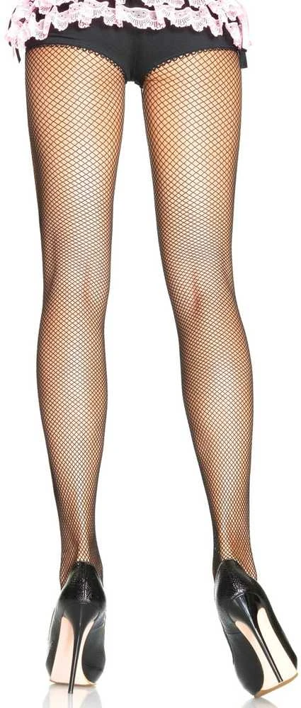 Leg Avenue Europe Juodos tinklinės pėdkelnės