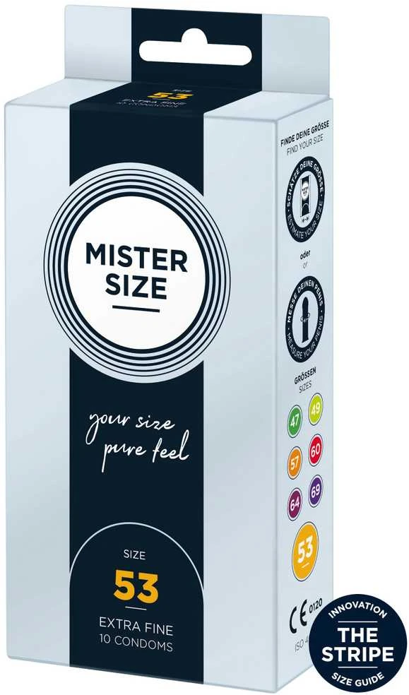 Mister Size 53mm pakuotė po 10 vnt