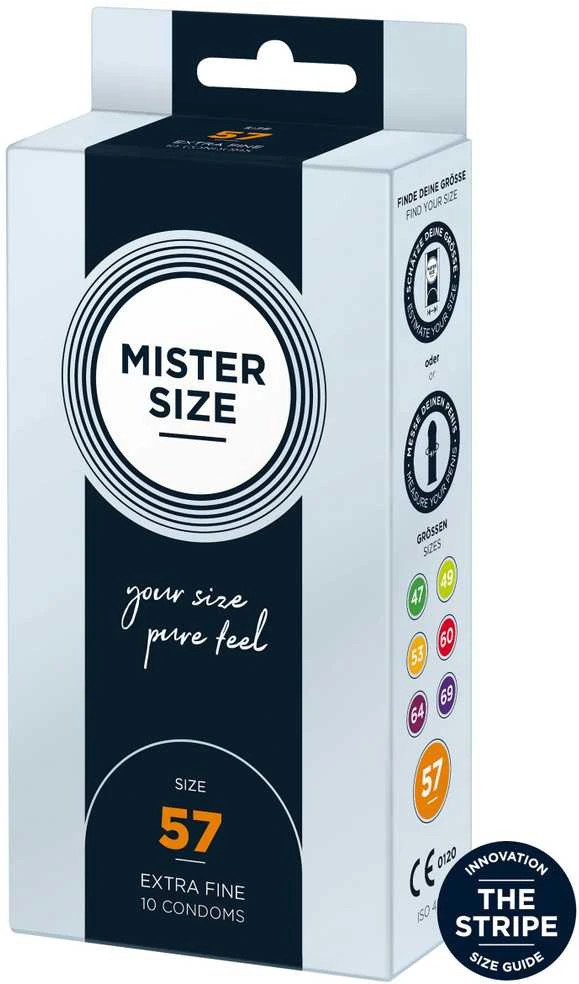 Mister Size 57mm pakuotė po 10 vnt