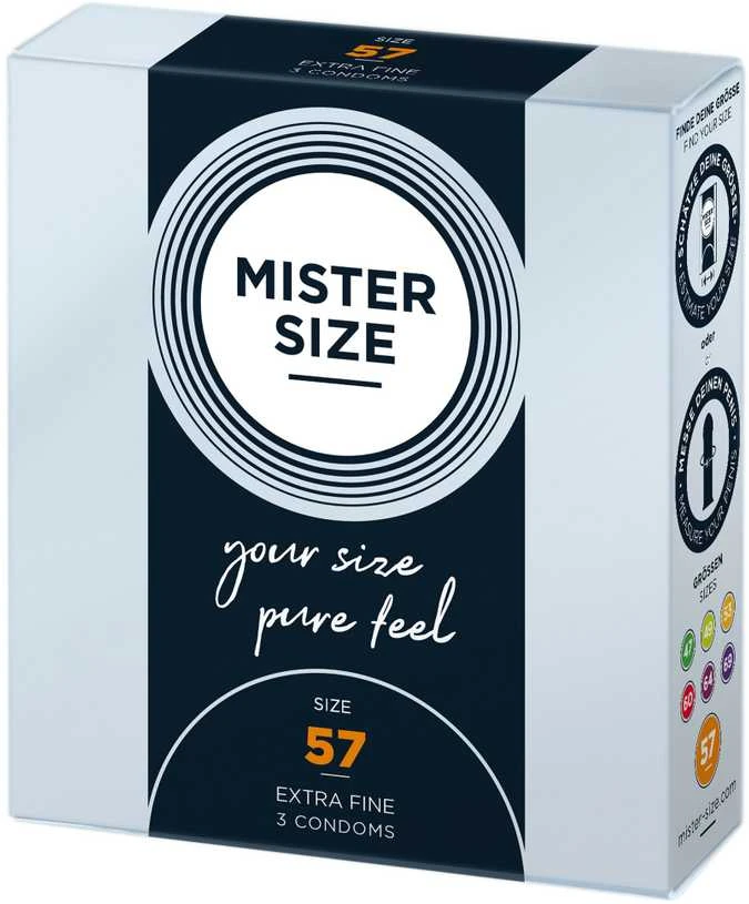 Mister Size 57mm pakuotė po 3 vnt