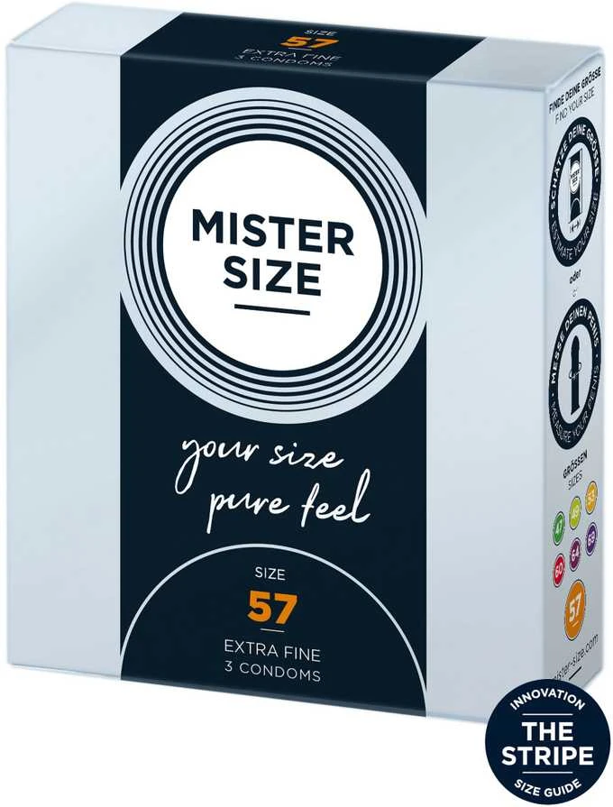 Mister Size 57mm pakuotė po 3 vnt