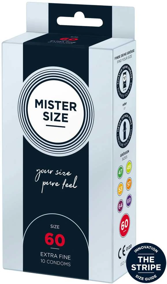 Mister Size 60mm pakuotė po 10 vnt