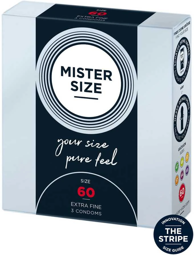 Mister Size 60mm pakuotė po 3 vnt