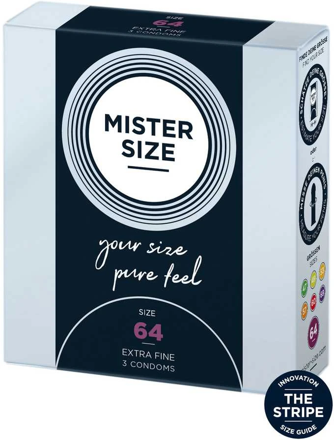 Mister Size 64mm pakuotė po 3 vnt