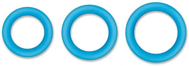 Ns novelties Ns naujovės Ring-FIREFLY HALO MEDIUM Mėlynas