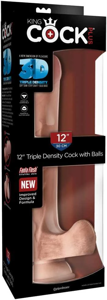 Pipedream KCP 12 TD penis su kamuoliukais