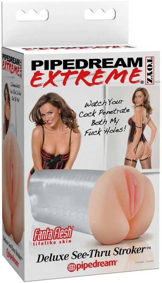 Pipedream PET Deluxe See-Thru Stroker