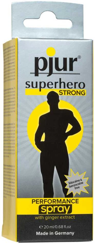 Pjur superhero stiprus purškalas 20