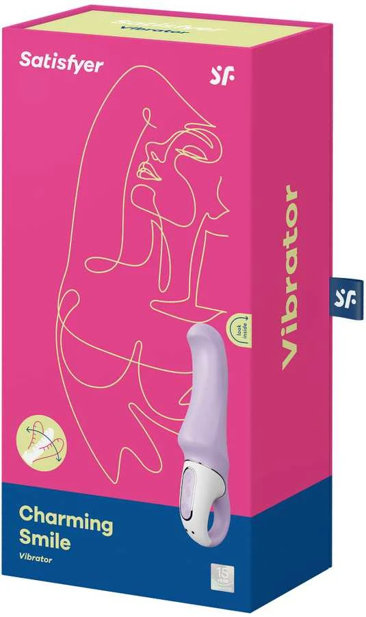„Satisfyer Charming Smile“ mini vibratorius, skirtas abiem rankoms