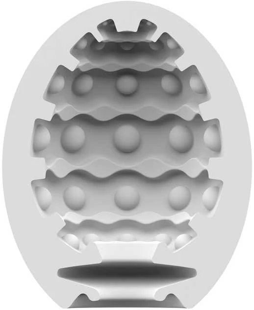 „Satisfyer SATISFYER_Masturbator Egg“ 3 burbulų formos kiaušinio formos masturbatorius
