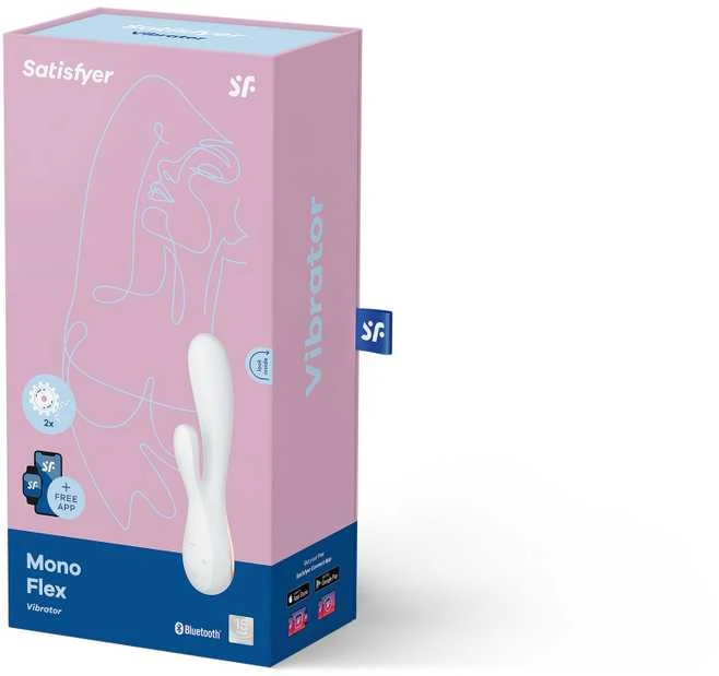 Satisfyer Mono Flex programėlės zuikio vibratorius