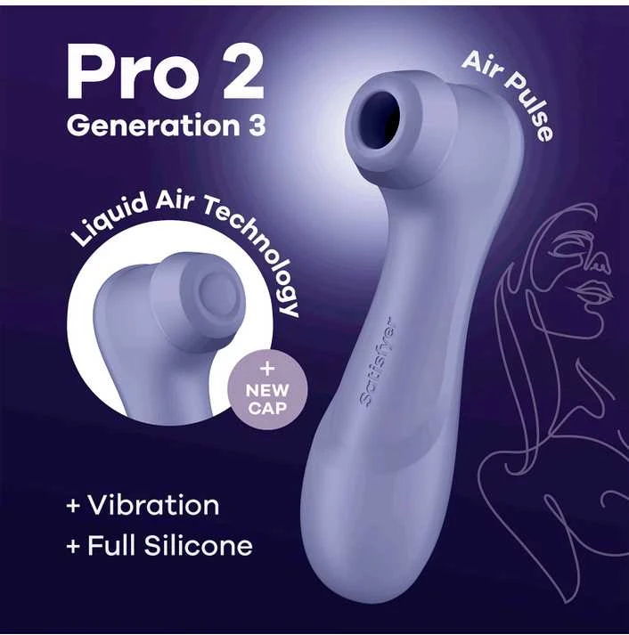 Satisfyer - Pro 2 Generation 3 Alyvinė