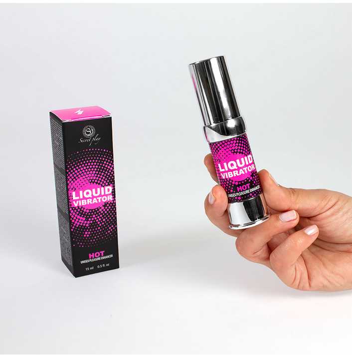 Secret Play Karštas stimuliatorius skystas vibratorius 15 ml