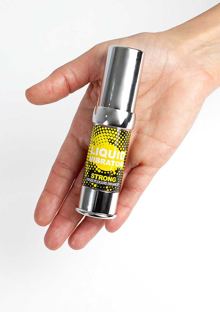 Secret Play Strong Stiprus stimuliuojantis skystas vibratorius 15 ml