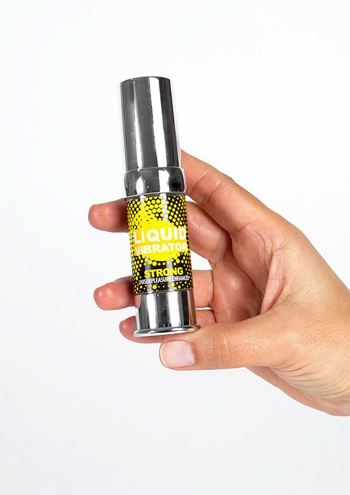 Secret Play Strong Stiprus stimuliuojantis skystas vibratorius 15 ml