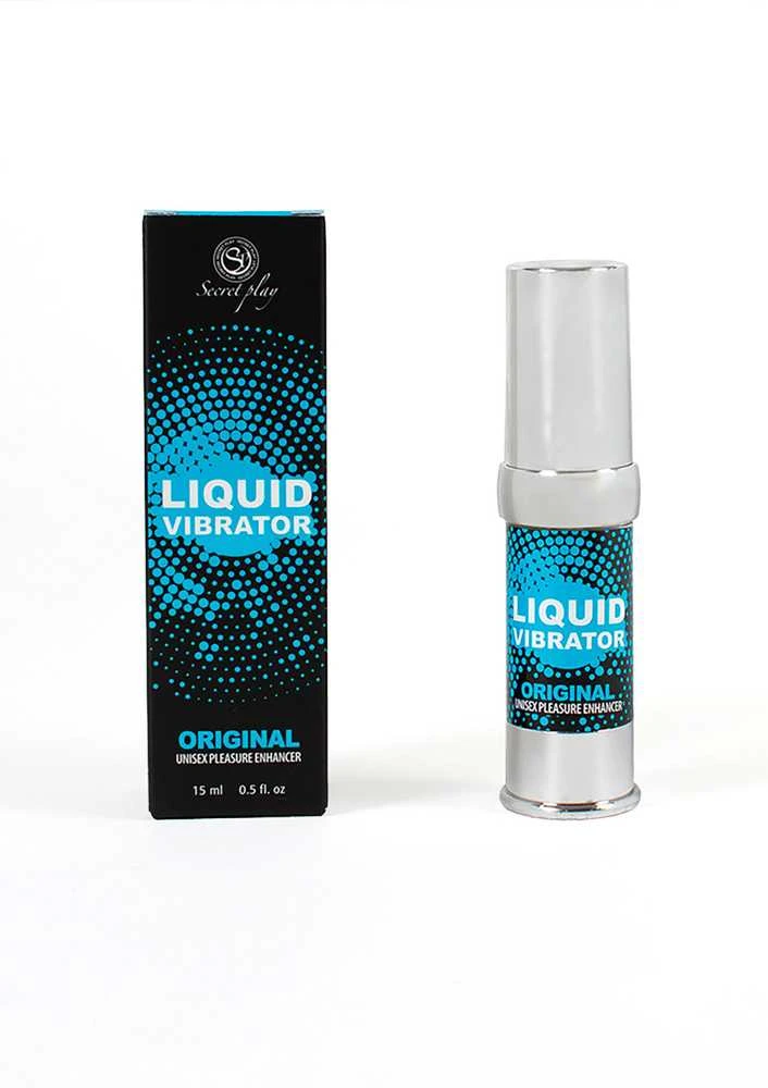 „Secret Play“ vibratorius su skystu stimuliuojančiu geliu, 15 ml