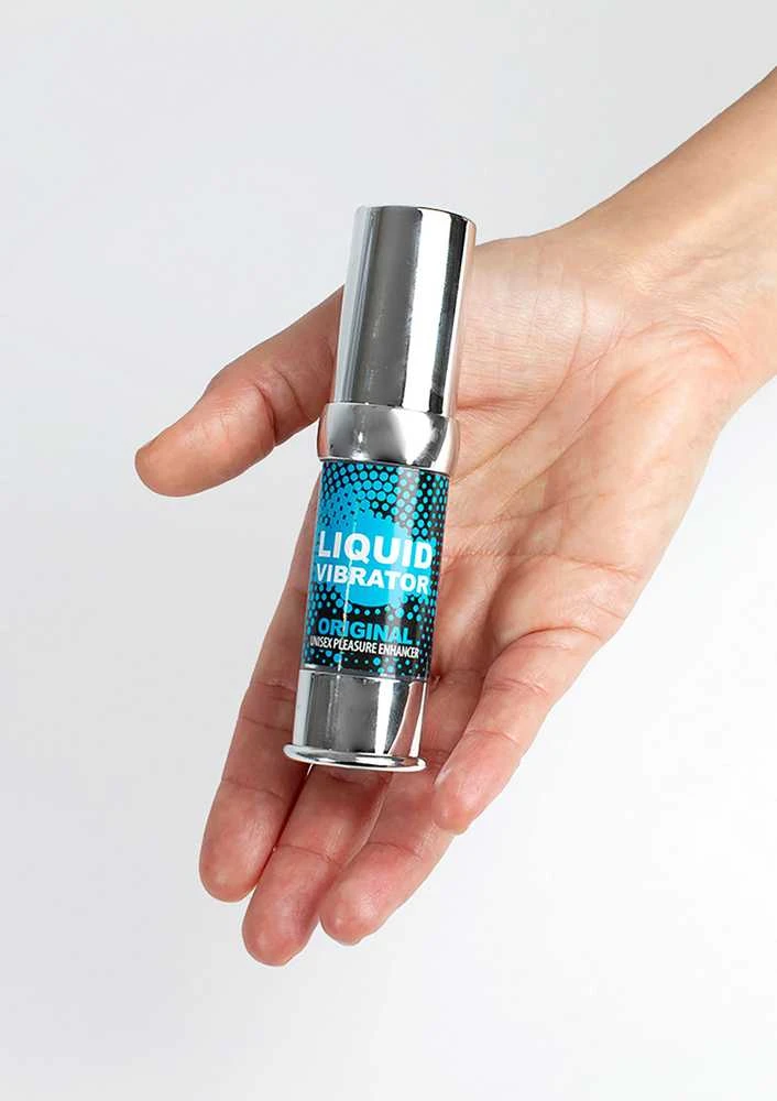 „Secret Play“ vibratorius su skystu stimuliuojančiu geliu, 15 ml