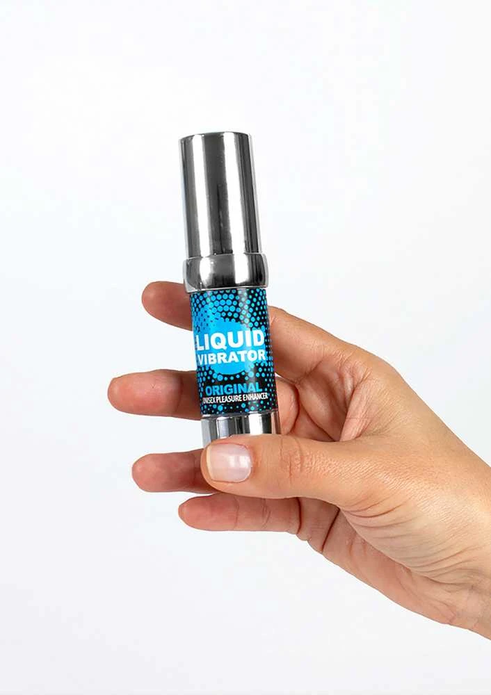 „Secret Play“ vibratorius su skystu stimuliuojančiu geliu, 15 ml