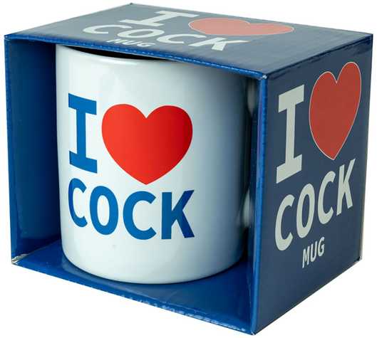 Spencer Fleetwood Puodelis I love Cock