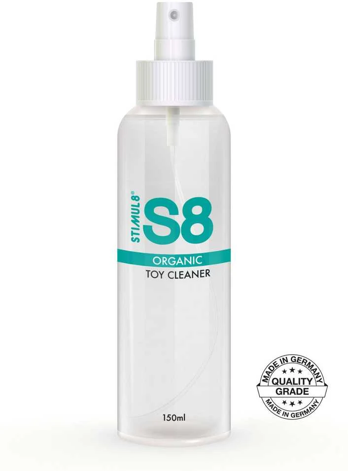 Stimul8 S8 Organic Toy Cleaner Antibakterinis erotinių žaislų valiklis (150 ml)