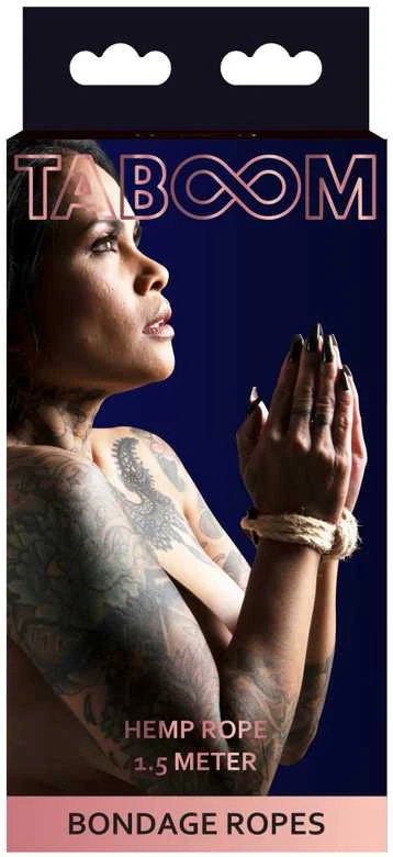 Taboom Shibari virvės pakuotė su moters atvaizdu