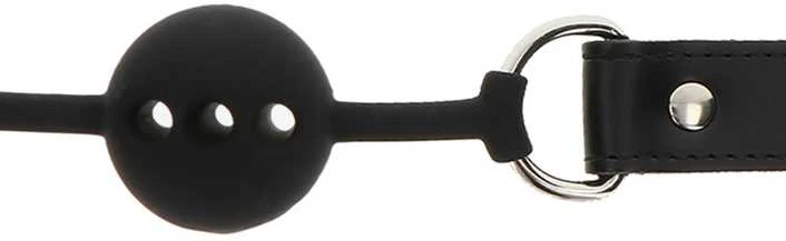 Taboom Silicone Ball Gag Juodas