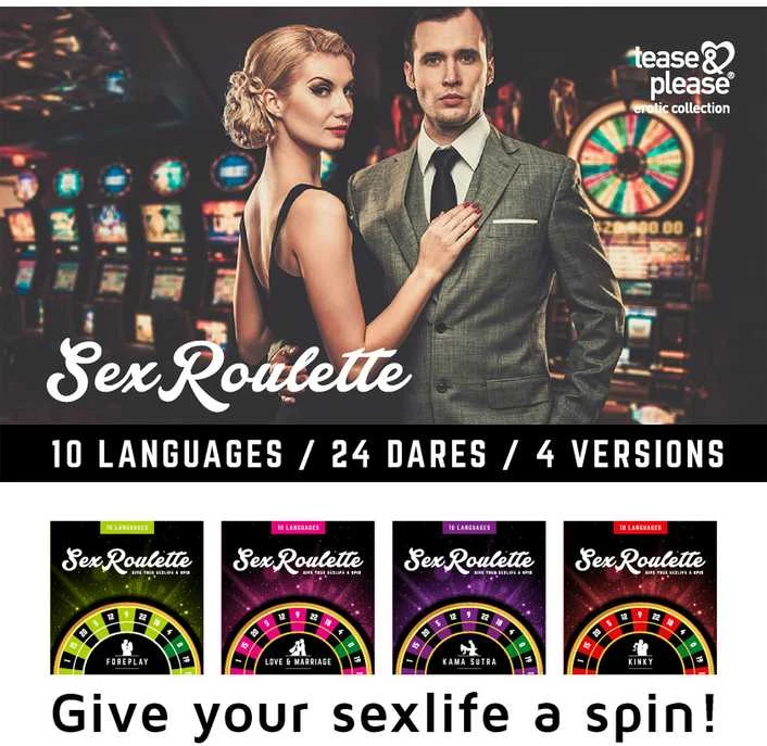 Tease Please Sekso ruletės išankstinis žaidimas (NL-DE-EN-FR-ES-IT-PL-RU-SE-NO)
