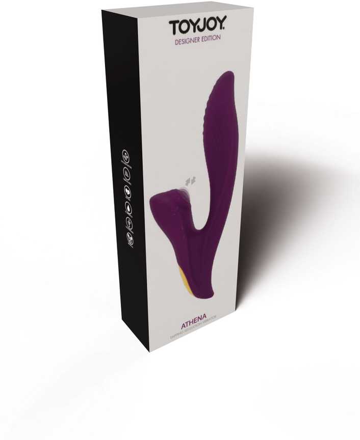 Toyjoy Athena Tapping Sensation Vibe Violetinė