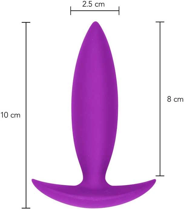 TOYJOY Smooth silikoninis analinis kištukas sekso kištukas 10cm